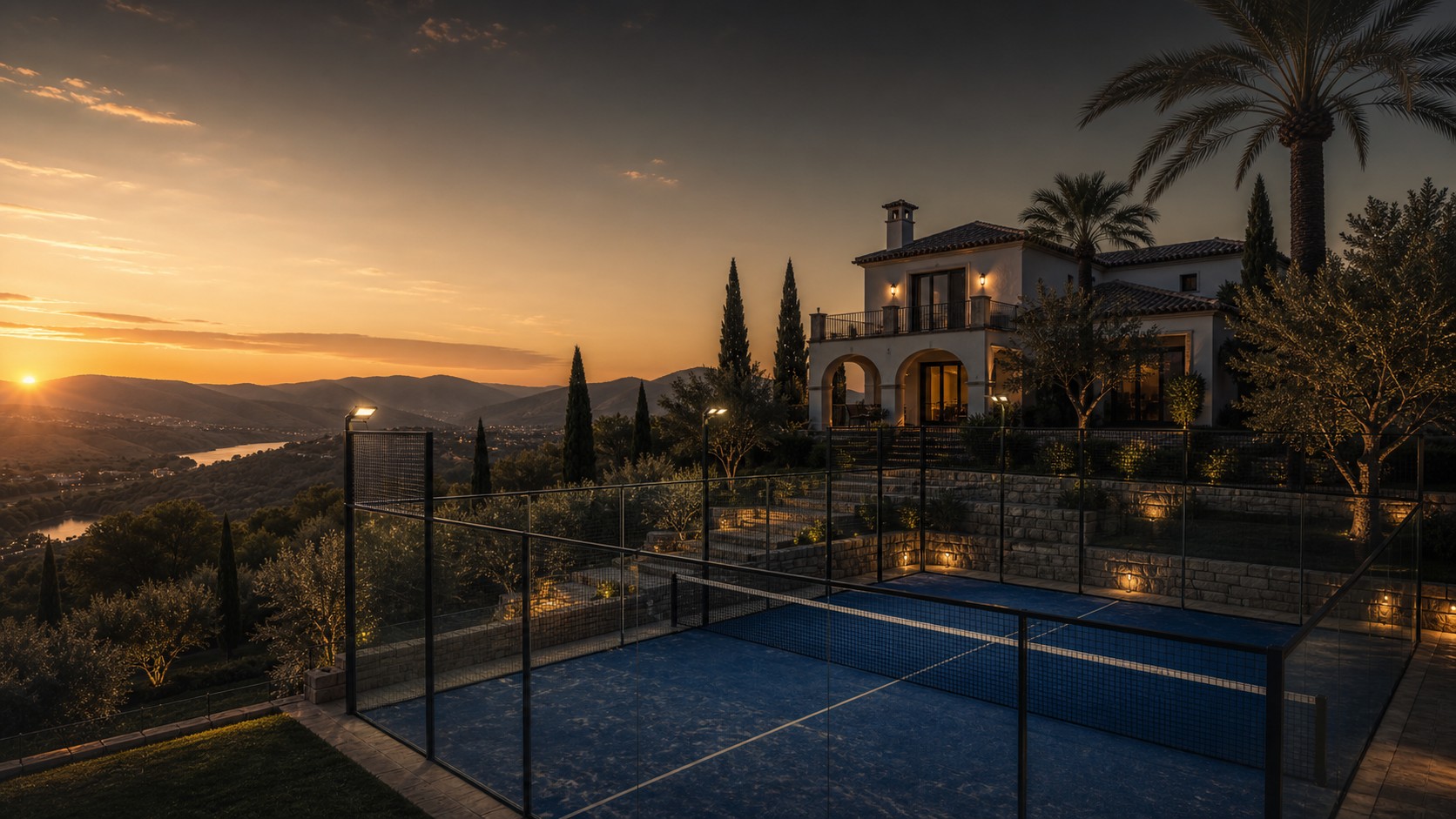 Padel Vacation mit Finca und Court in Andalusien