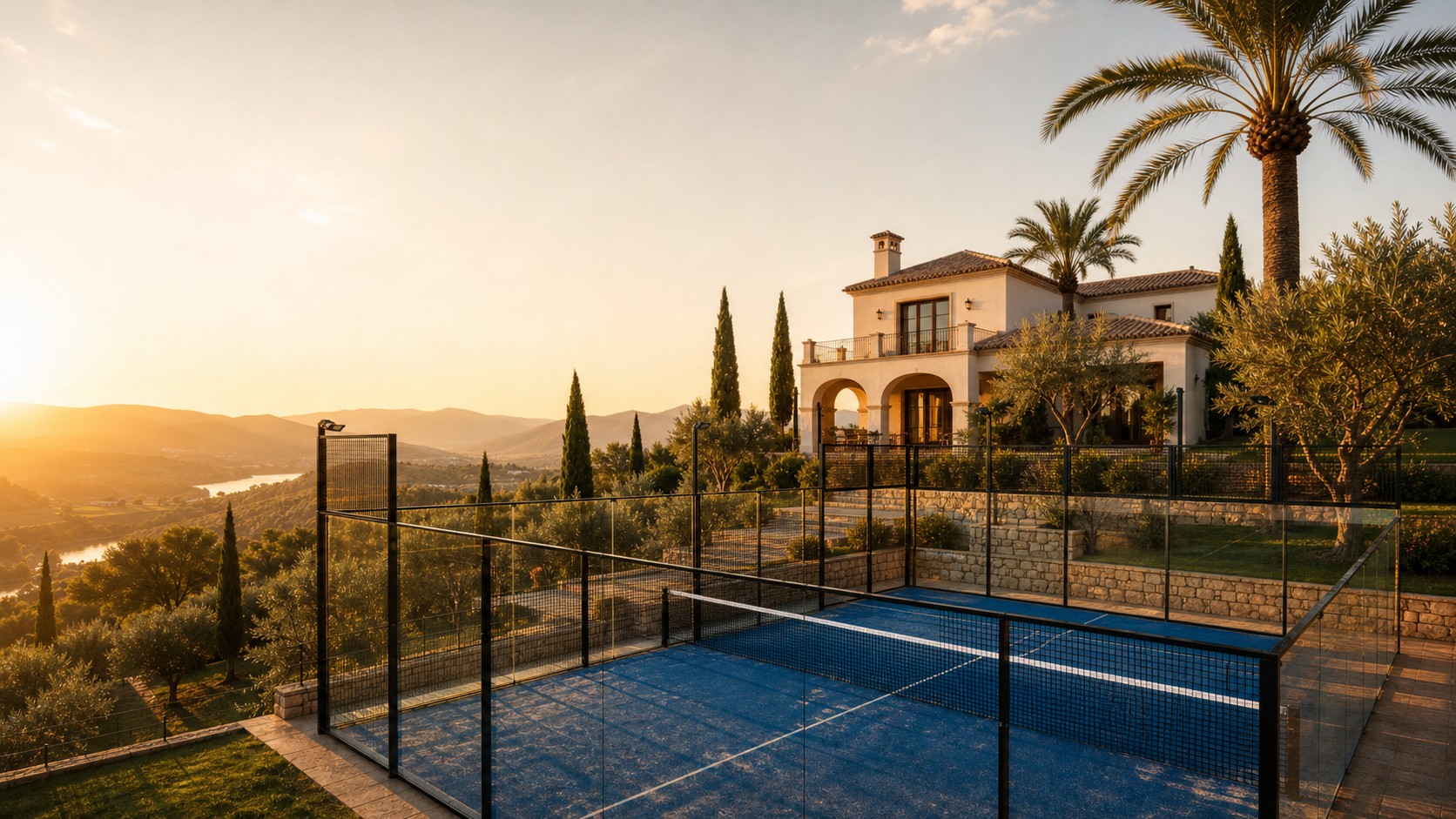 Premium Padel Court in Andalusien