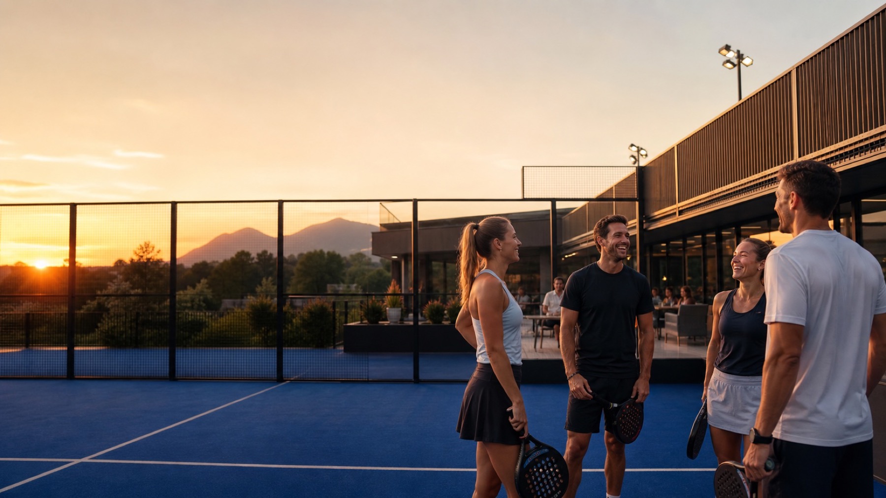 Padel-Community und Event in München