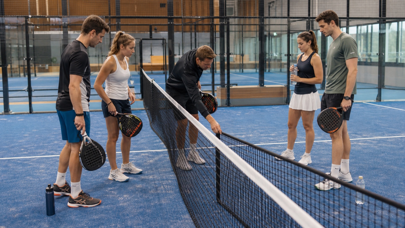 Padel Camp: typische Aktivität und Atmosphäre vor Ort