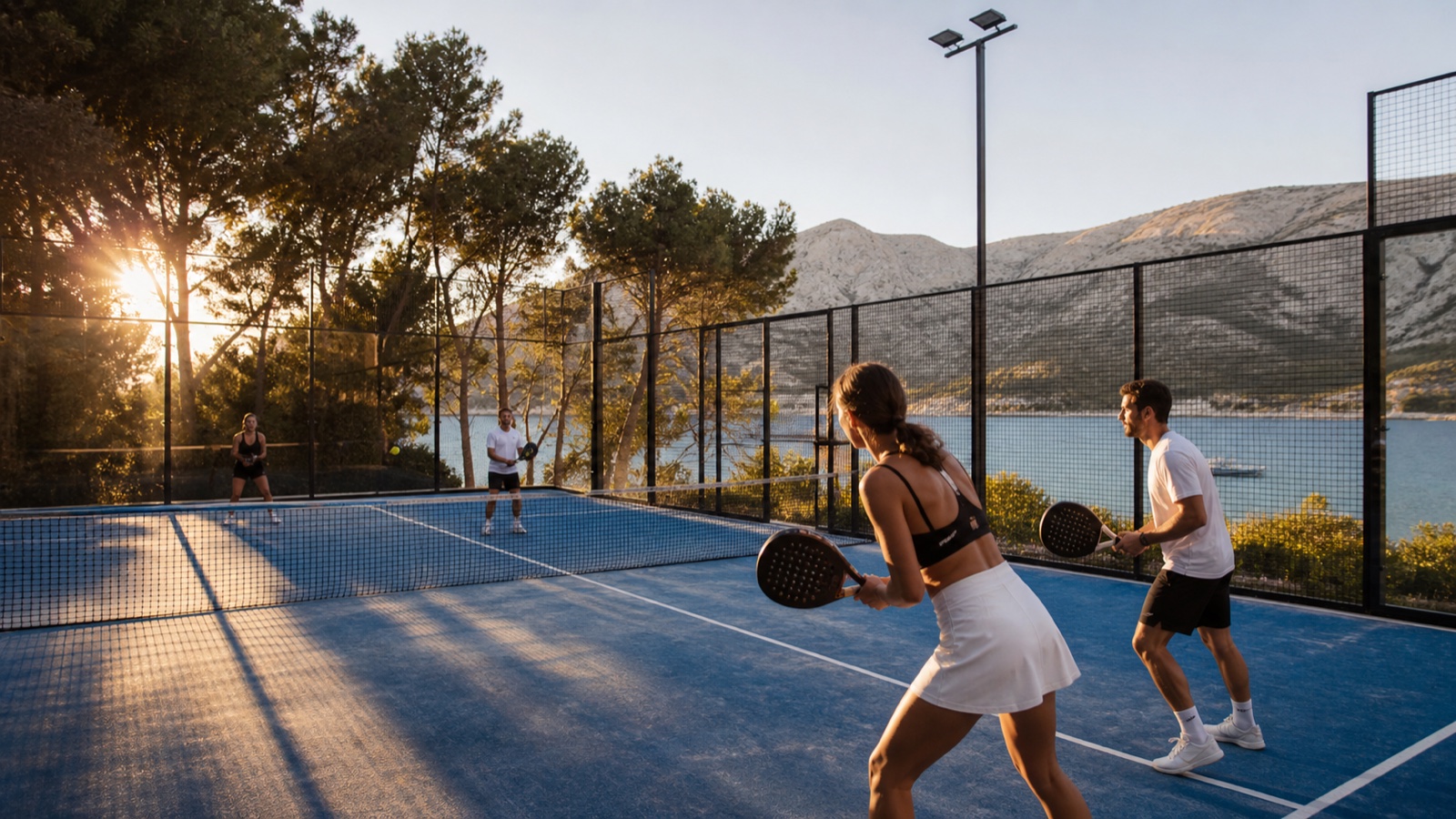 Kroatien verbindet Padel-Courts mit kurzen Wegen ans Meer und gemeinsamer Zeit.