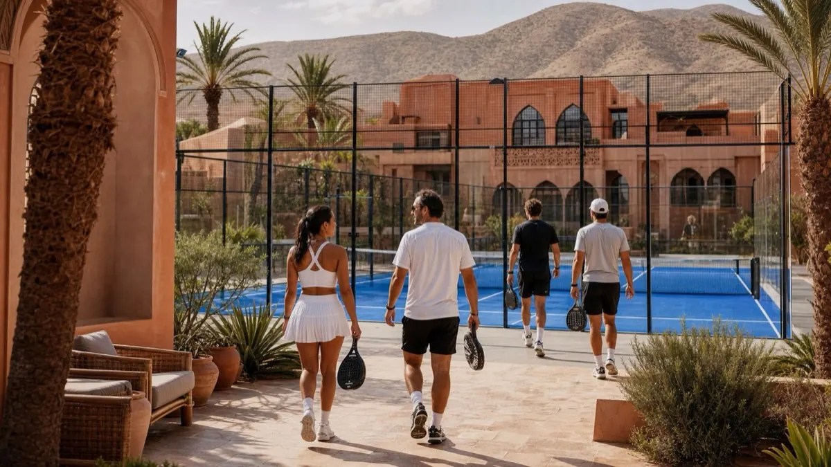 Padel Vacation zwischen Atlantik und marokkanischer Architektur in Agadir