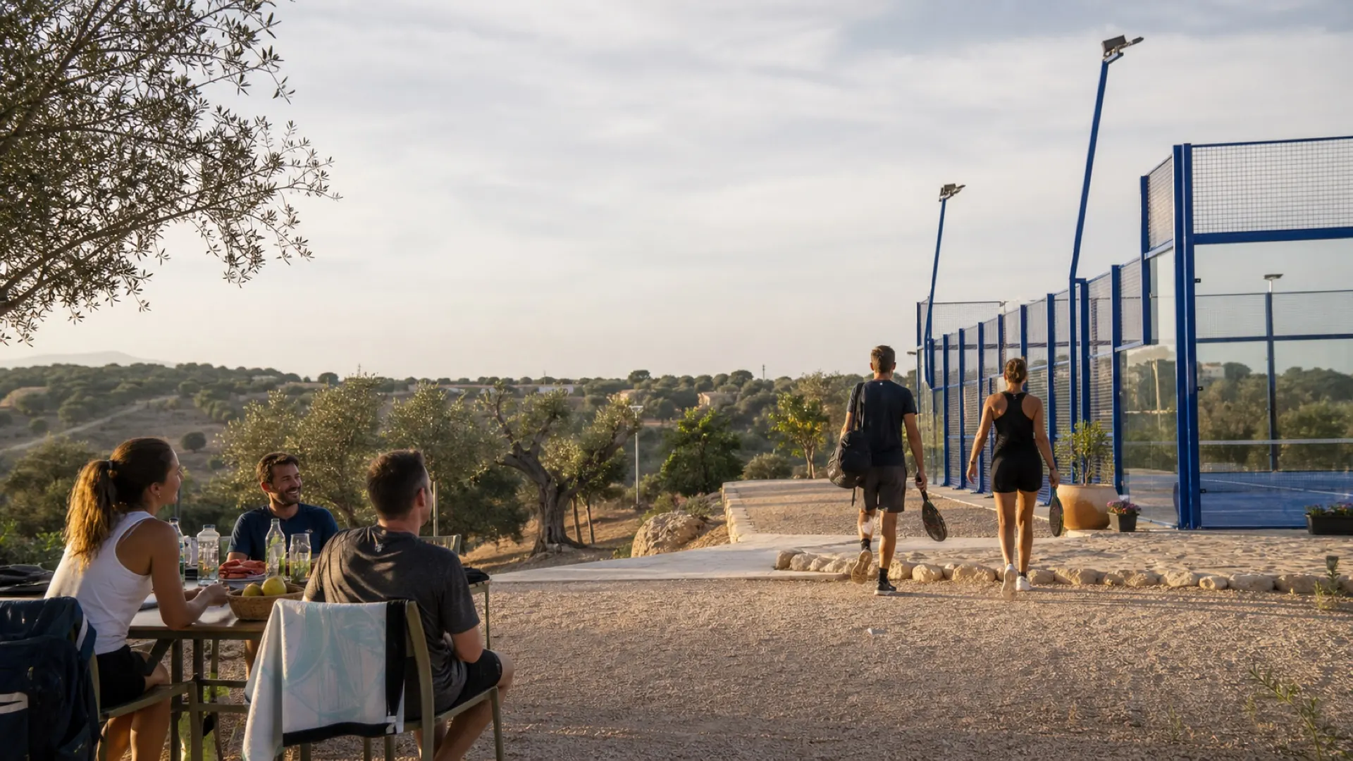 Entspannte Padel Vacation mit einer kleinen Gruppe in Andalusien